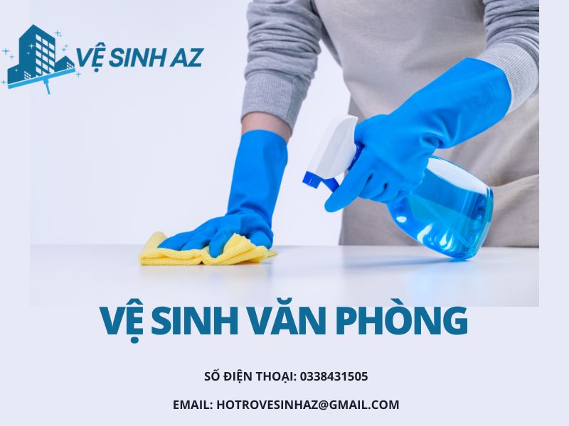 Dịch vụ vệ sinh văn phòng giúp không gian làm việc sạch sẽ