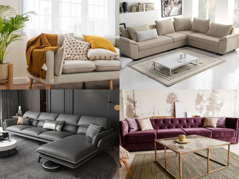 Phương pháp giặt ghế sofa phù hợp từng loại chất liệu