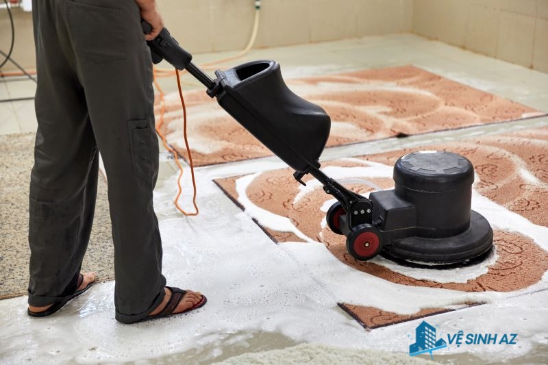 dịch vụ giặt thảm tại Hóc Môn